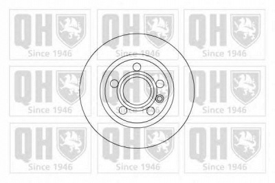 QUINTON HAZELL bdc5216 -  Тормозной диск